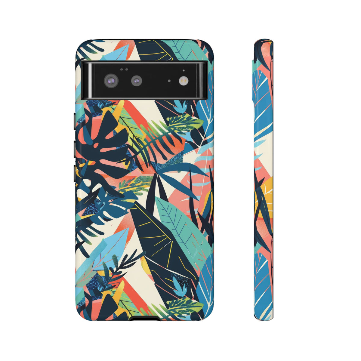 Jungle Collage Phone Case – Vibrant & Durable