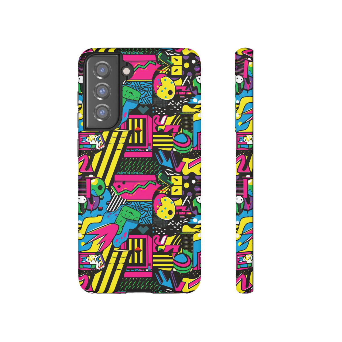 Retro 80s Seamless Phone Case – Vintage Style Meets Modern Protection 146