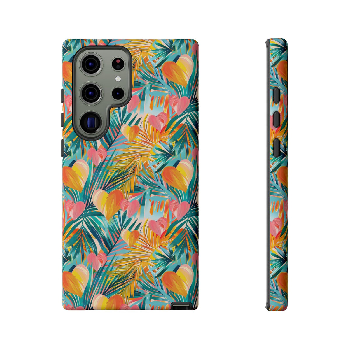 Heart Pattern Phone Case – Stylish & Loving Design for Your Device 824