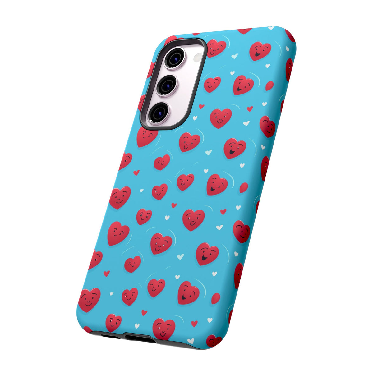 Heart Pattern Phone Case – Stylish & Loving Design for Your Device 811