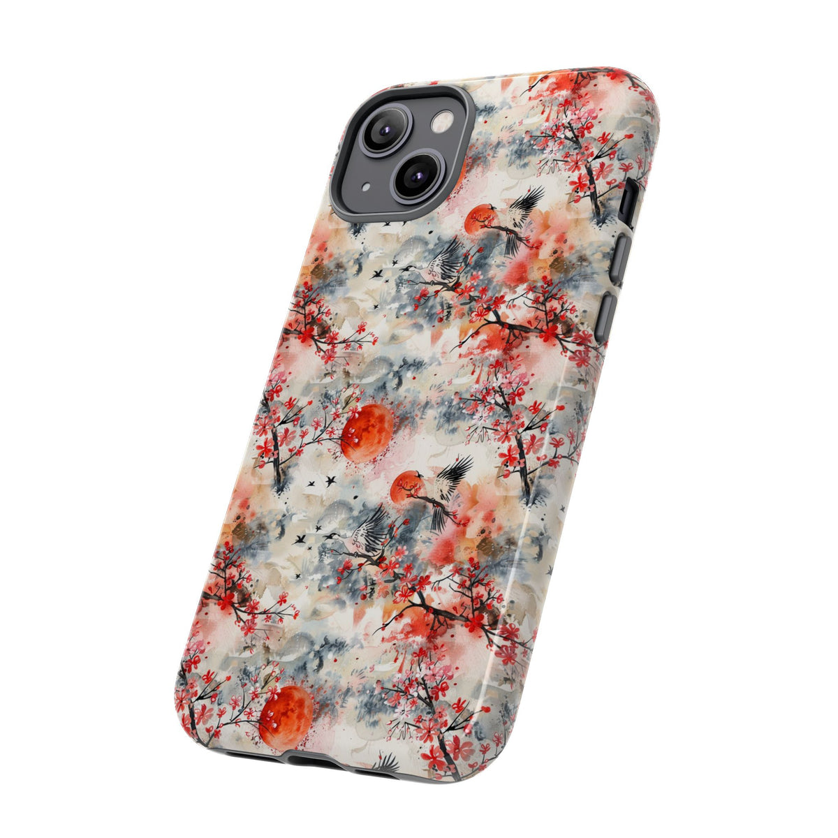 Japanese Pattern Phone Case – Elegant & Timeless Design for Your Phone 110