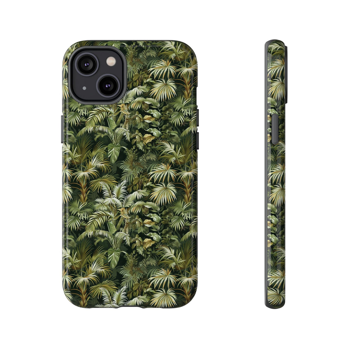 Jungle Pattern Phone Case – Exotic & Lush Design for Your Phone 331