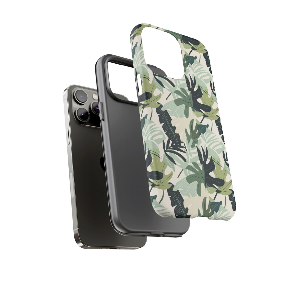 Jungle Pattern Phone Case – Exotic & Lush Design for Your Phone 329