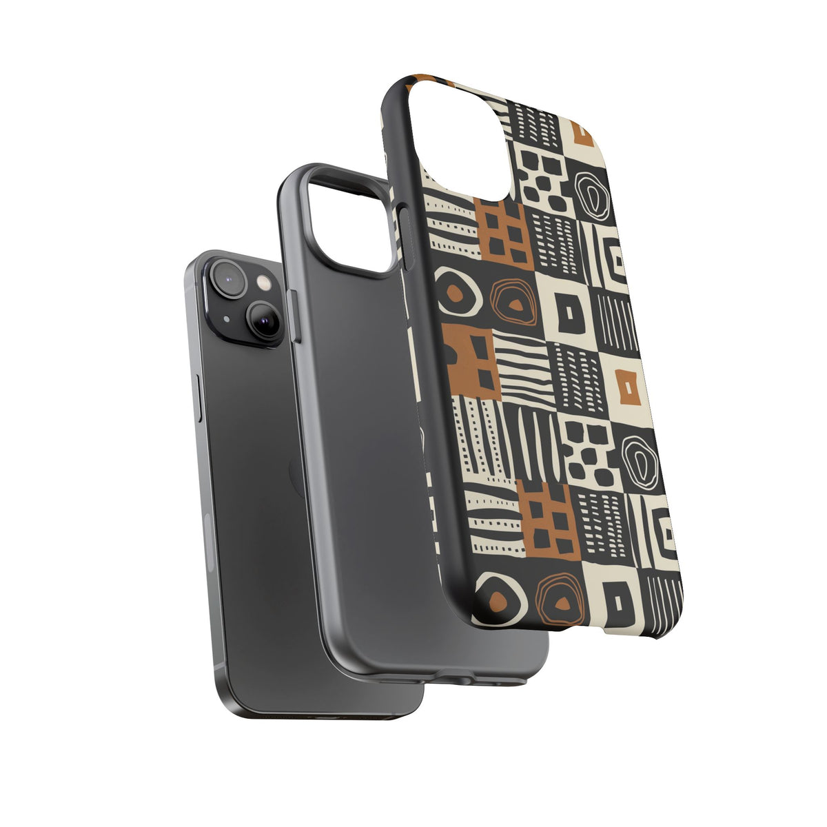 Stylish African Pattern Phone Case – Unique and Vibrant Protection 168