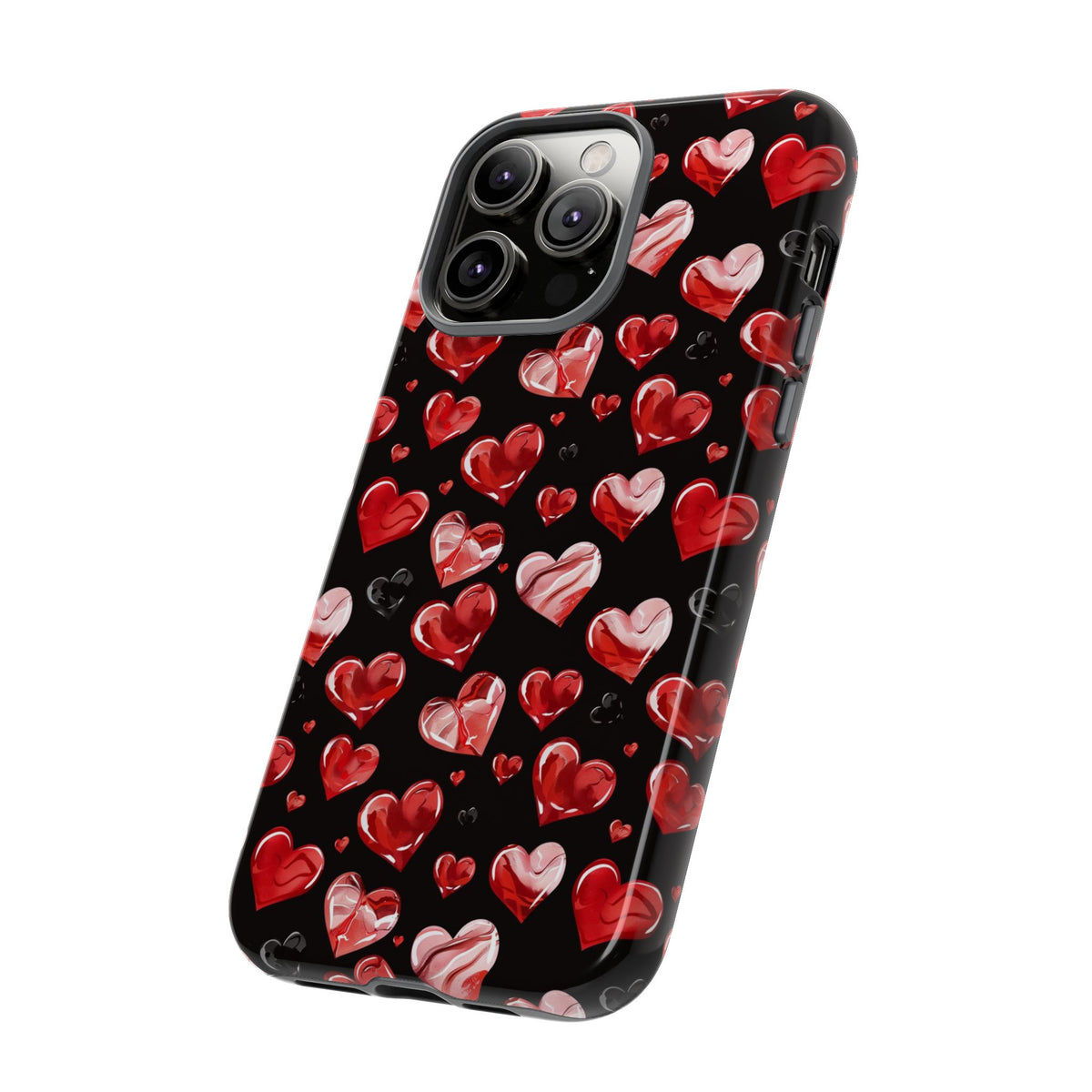 Heart Pattern Phone Case – Stylish & Loving Design for Your Device 365