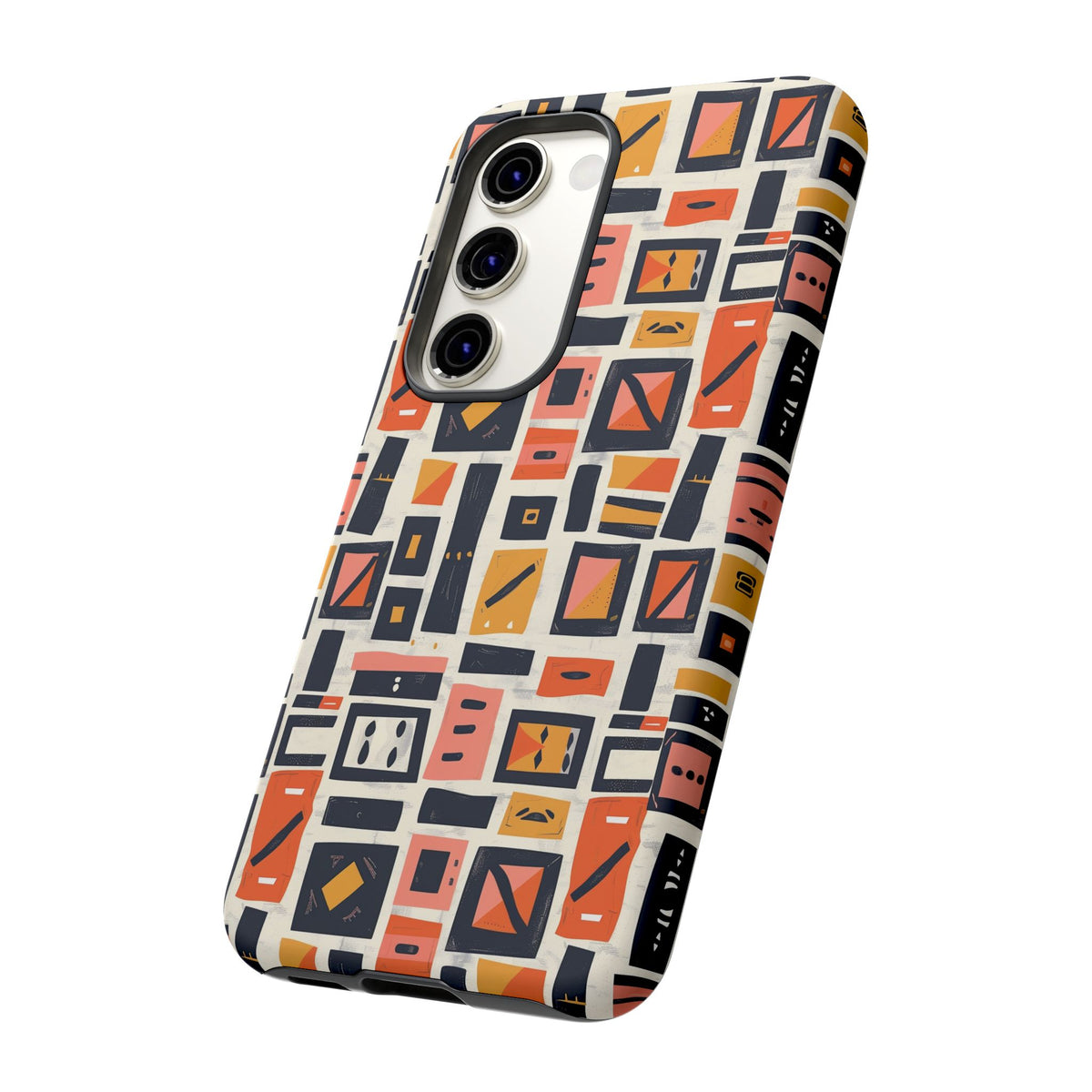 Stylish African Pattern Phone Case – Unique and Vibrant Protection 087