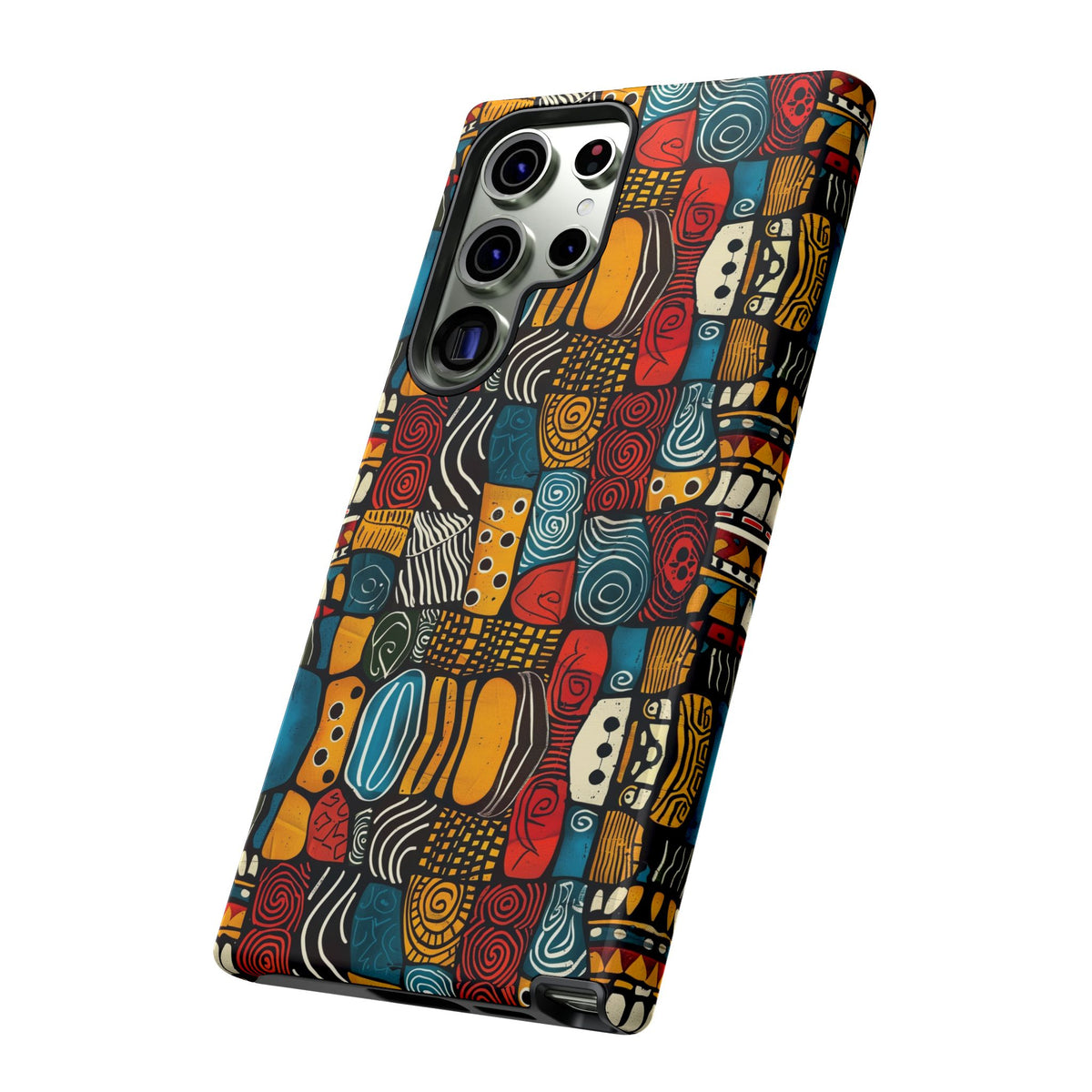 Stylish African Pattern Phone Case – Unique and Vibrant Protection 159