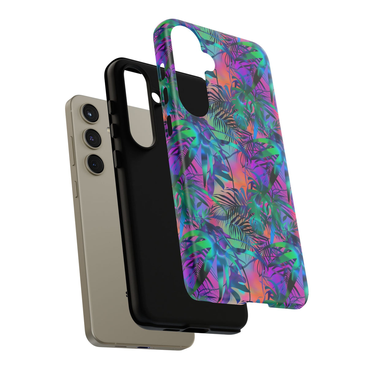 Jungle Pattern Phone Case – Exotic & Lush Design for Your Phone 325