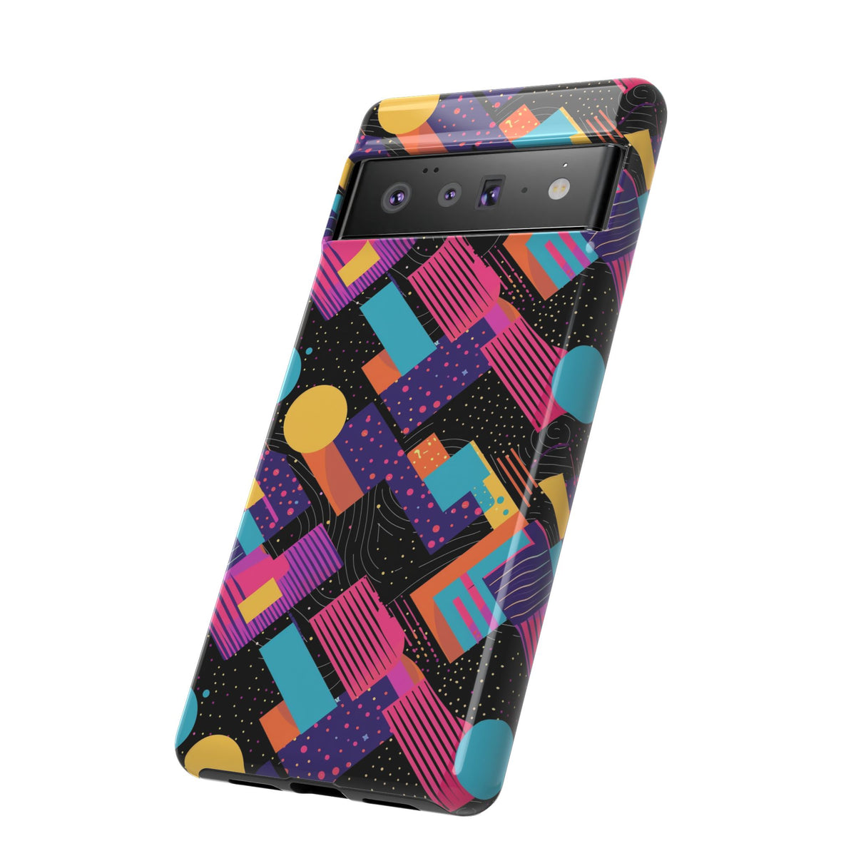 Retro 80s Seamless Phone Case – Vintage Style Meets Modern Protection 088