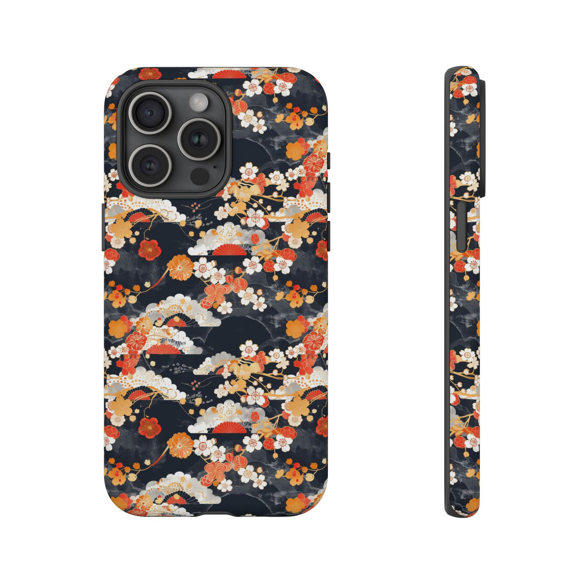 Japanese Pattern Phone Case – Elegant & Timeless Design for Your Phone 108