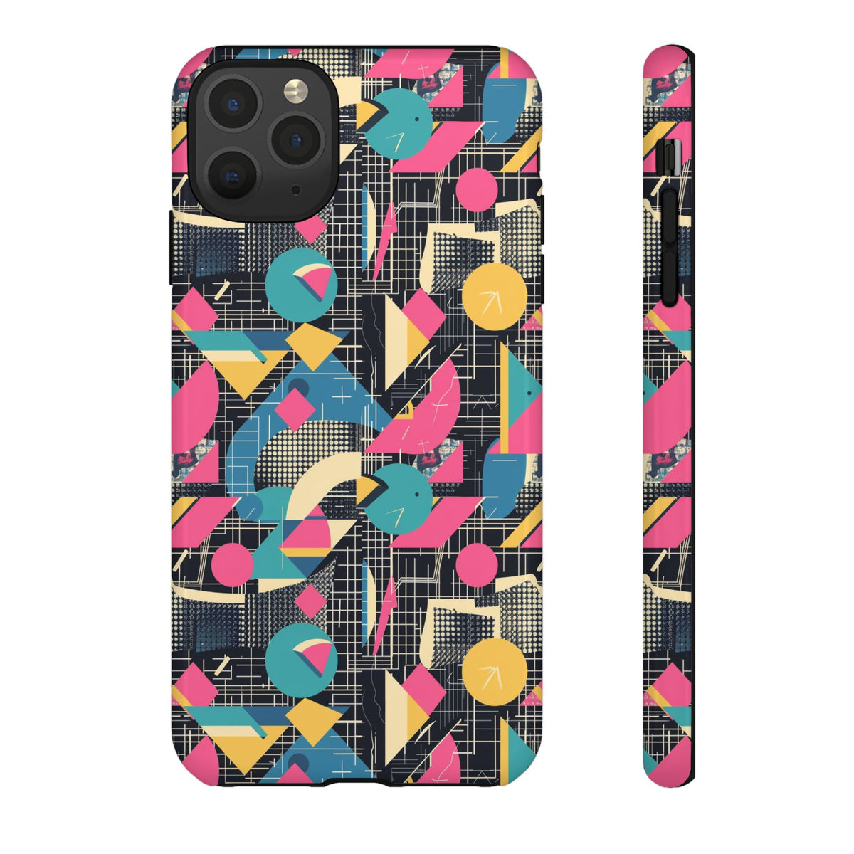 Retro 80s Seamless Phone Case – Vintage Style Meets Modern Protection 266