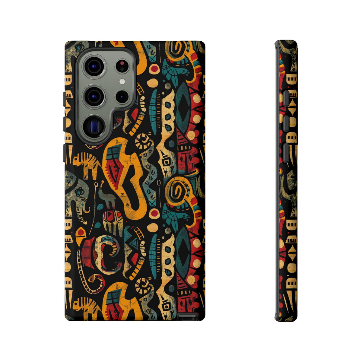 Stylish African Pattern Phone Case – Unique and Vibrant Protection 153