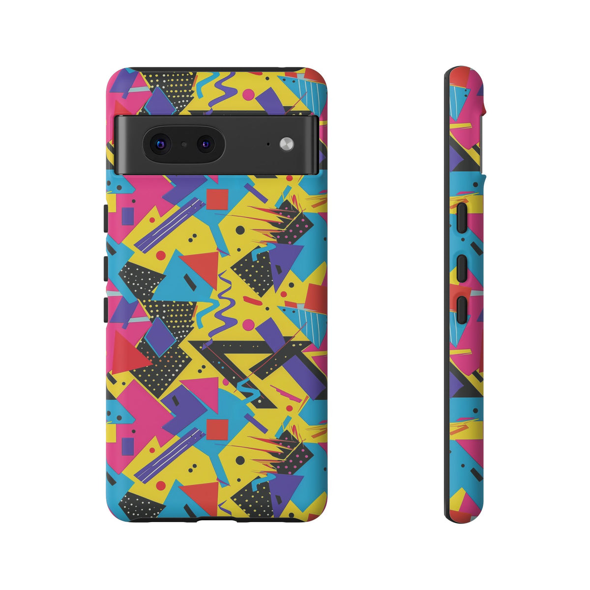 90s Themed Seamless Pattern Phone Case – Embrace Retro Style and Protection 223