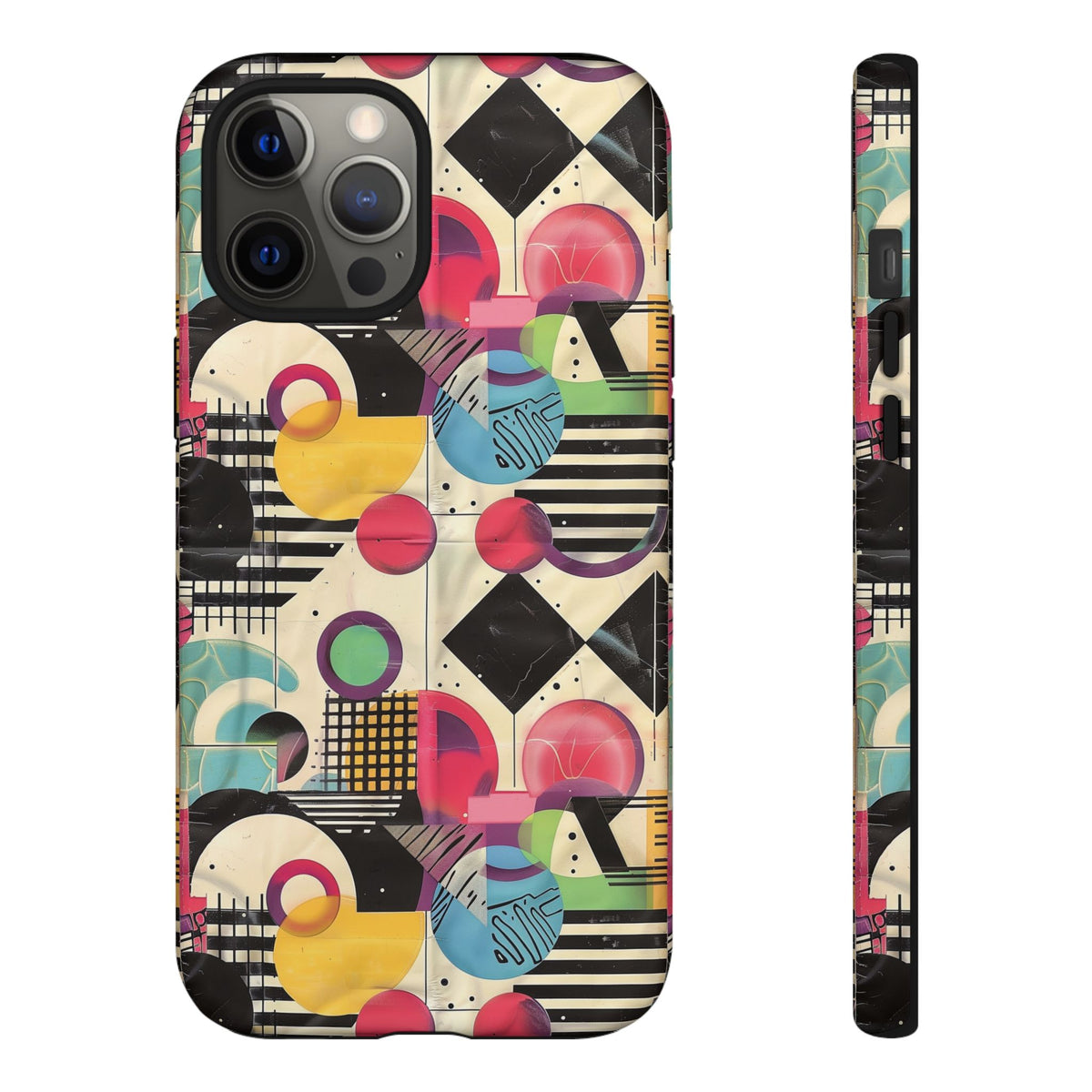 Retro 80s Seamless Phone Case – Vintage Style Meets Modern Protection 164