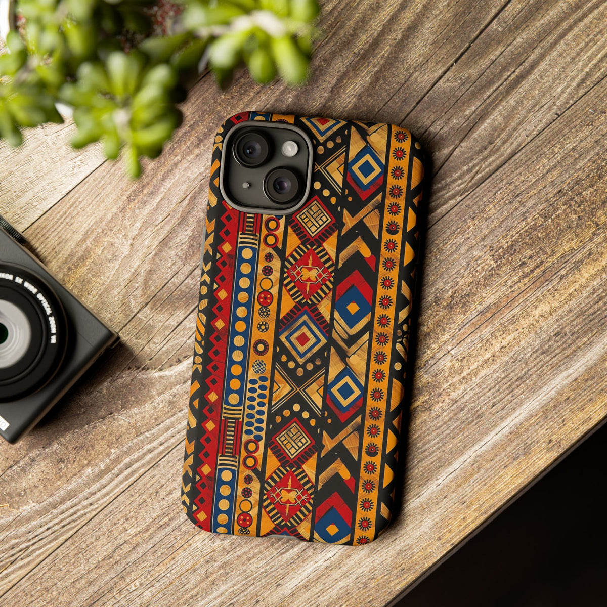 Stylish African Pattern Phone Case – Unique and Vibrant Protection 148