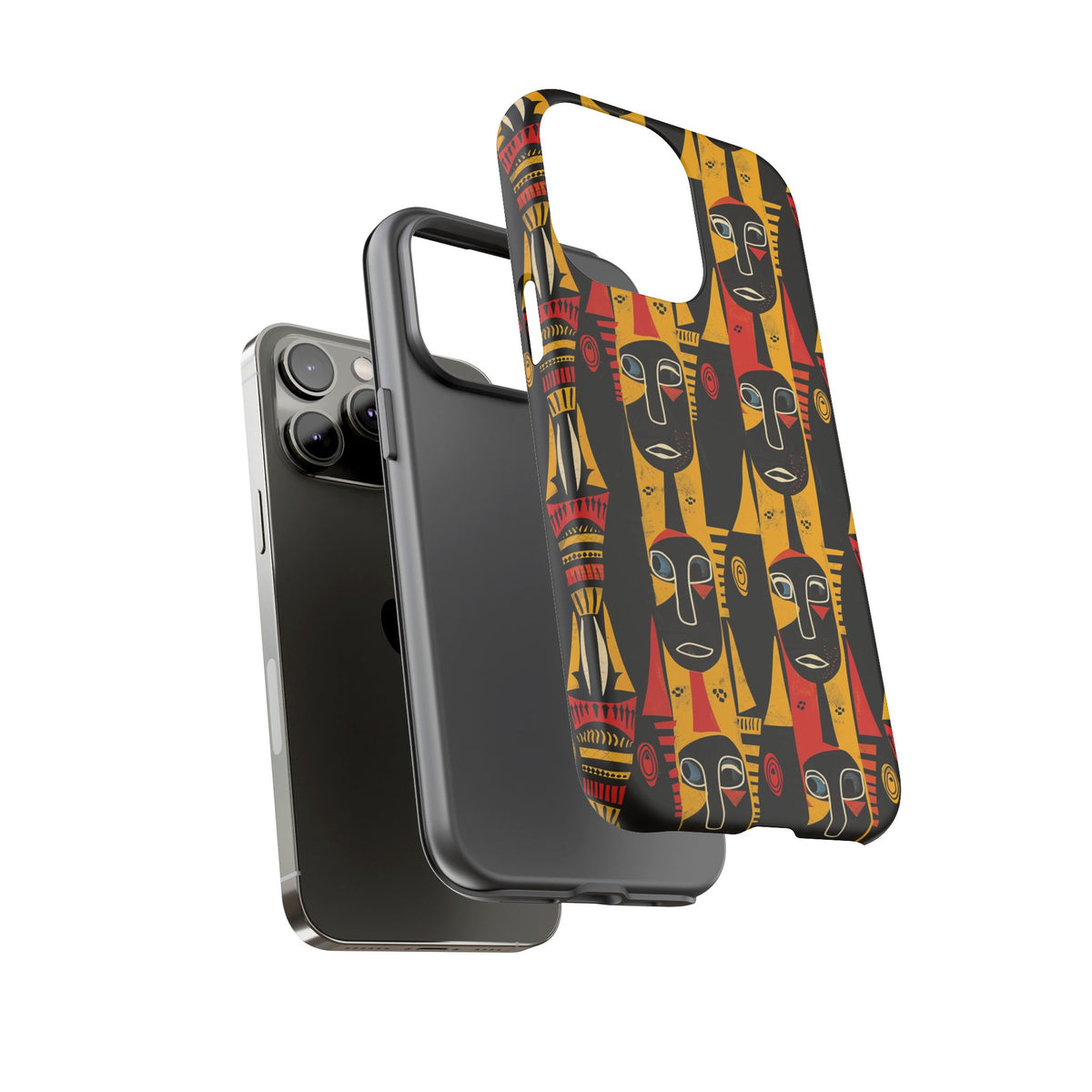 Stylish African Pattern Phone Case – Unique and Vibrant Protection 137