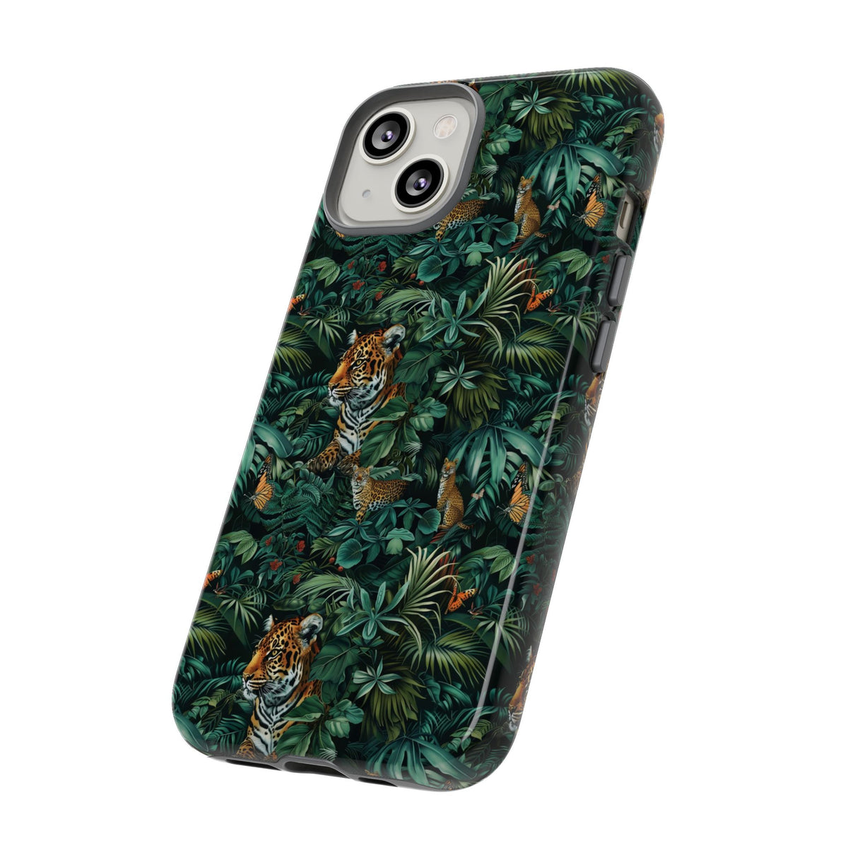 Jungle Pattern Phone Case – Exotic & Lush Design for Your Phone 326