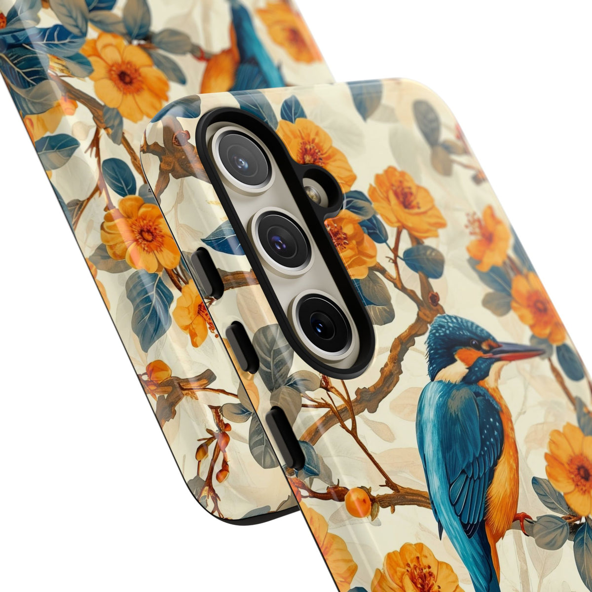 Birds Seamless Pattern Phone Case – Elegant and Timeless Avian Design