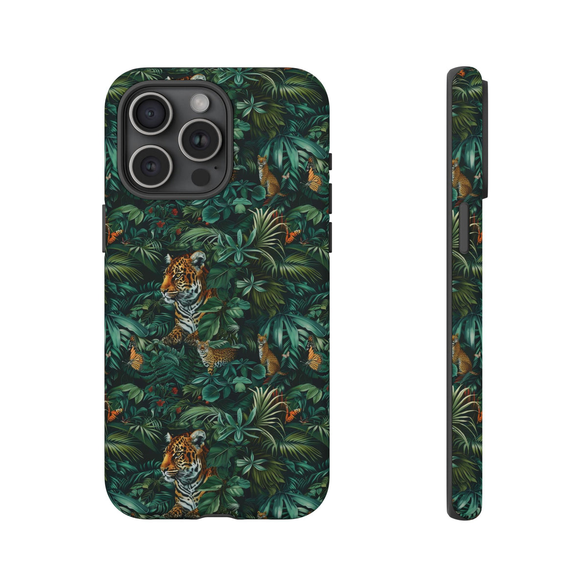 Jungle Pattern Phone Case – Exotic & Lush Design for Your Phone 326