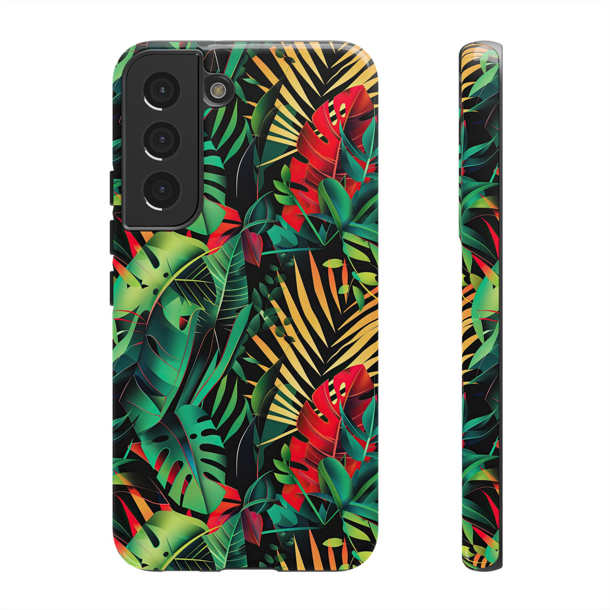 Jungle Collage Phone Case – Vibrant & Durable Nature-Inspired Protection