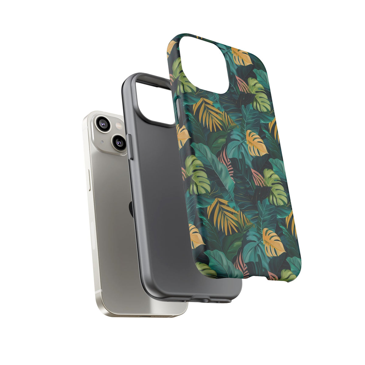 Jungle Pattern Phone Case – Exotic & Lush Design for Your Phone 337