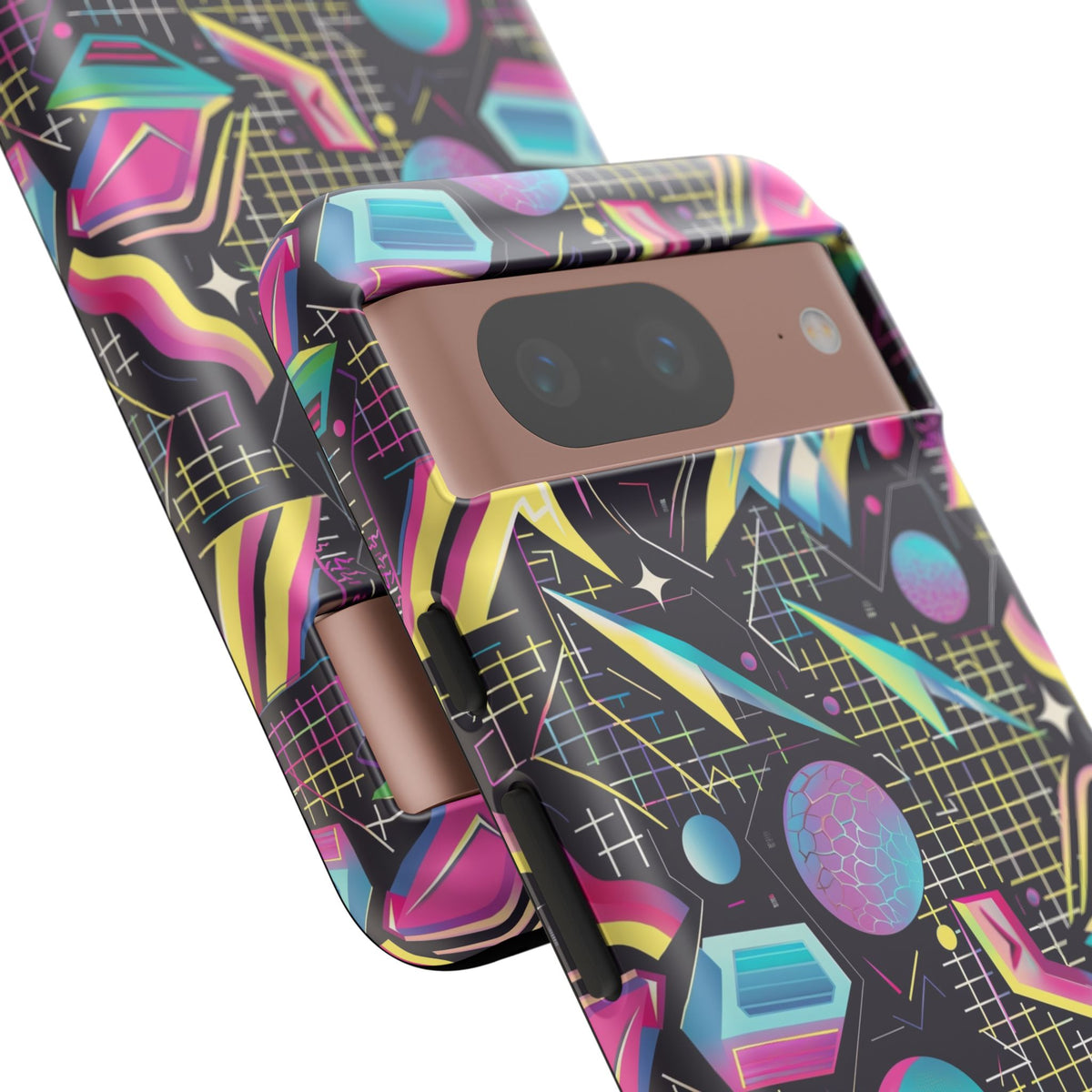 Retro 80s Seamless Phone Case – Vintage Style Meets Modern Protection 086