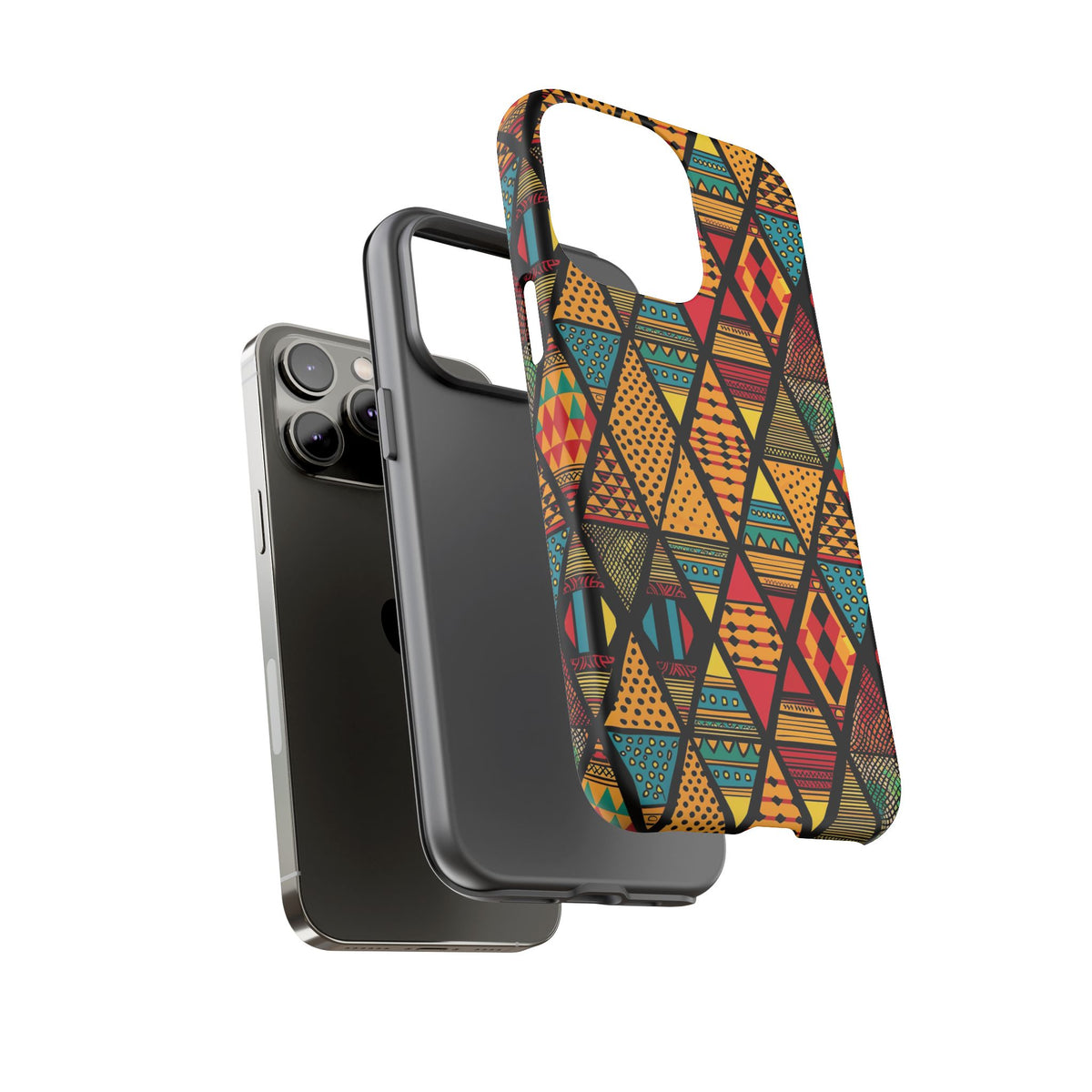 Stylish African Pattern Phone Case – Unique and Vibrant Protection 178