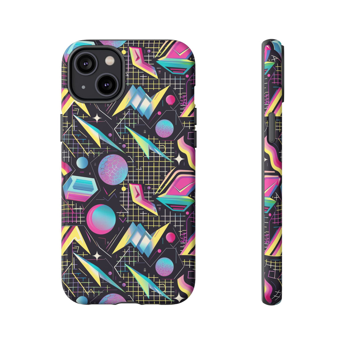 Retro 80s Seamless Phone Case – Vintage Style Meets Modern Protection 086