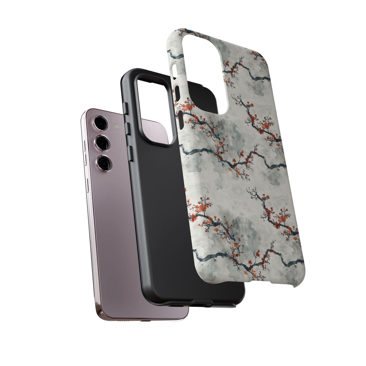 Japanese Pattern Phone Case – Elegant & Timeless Design for Your Phone 021