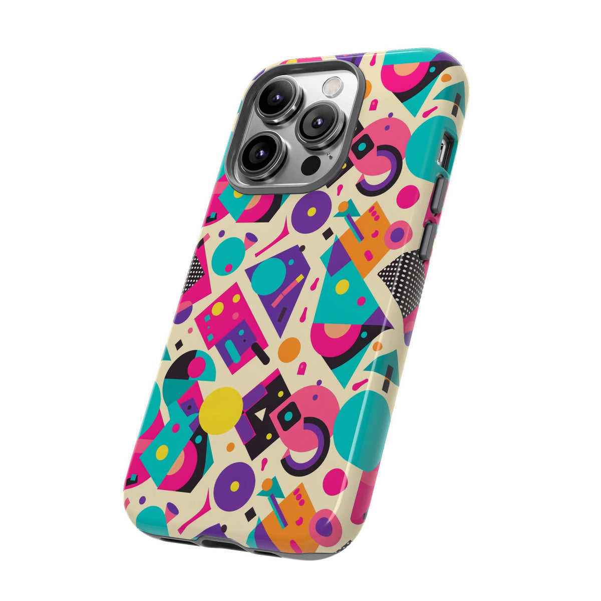 Retro 80s Seamless Phone Case – Vintage Style Meets Modern Protection 199