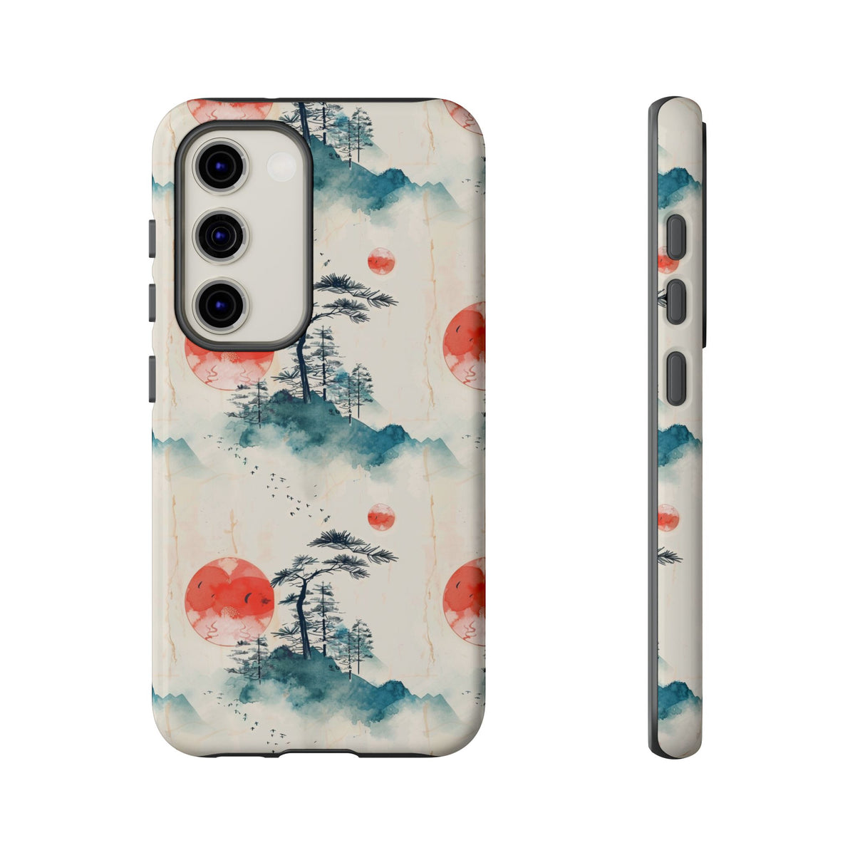 Japanese Pattern Phone Case – Elegant & Timeless Design for Your Phone 055