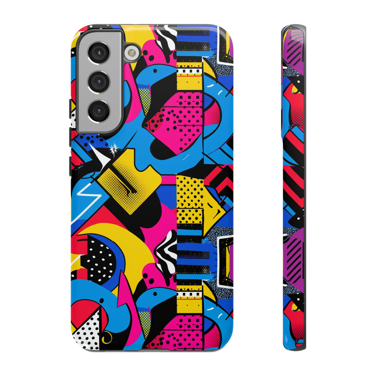 Retro 80s Seamless Phone Case – Vintage Style Meets Modern Protection