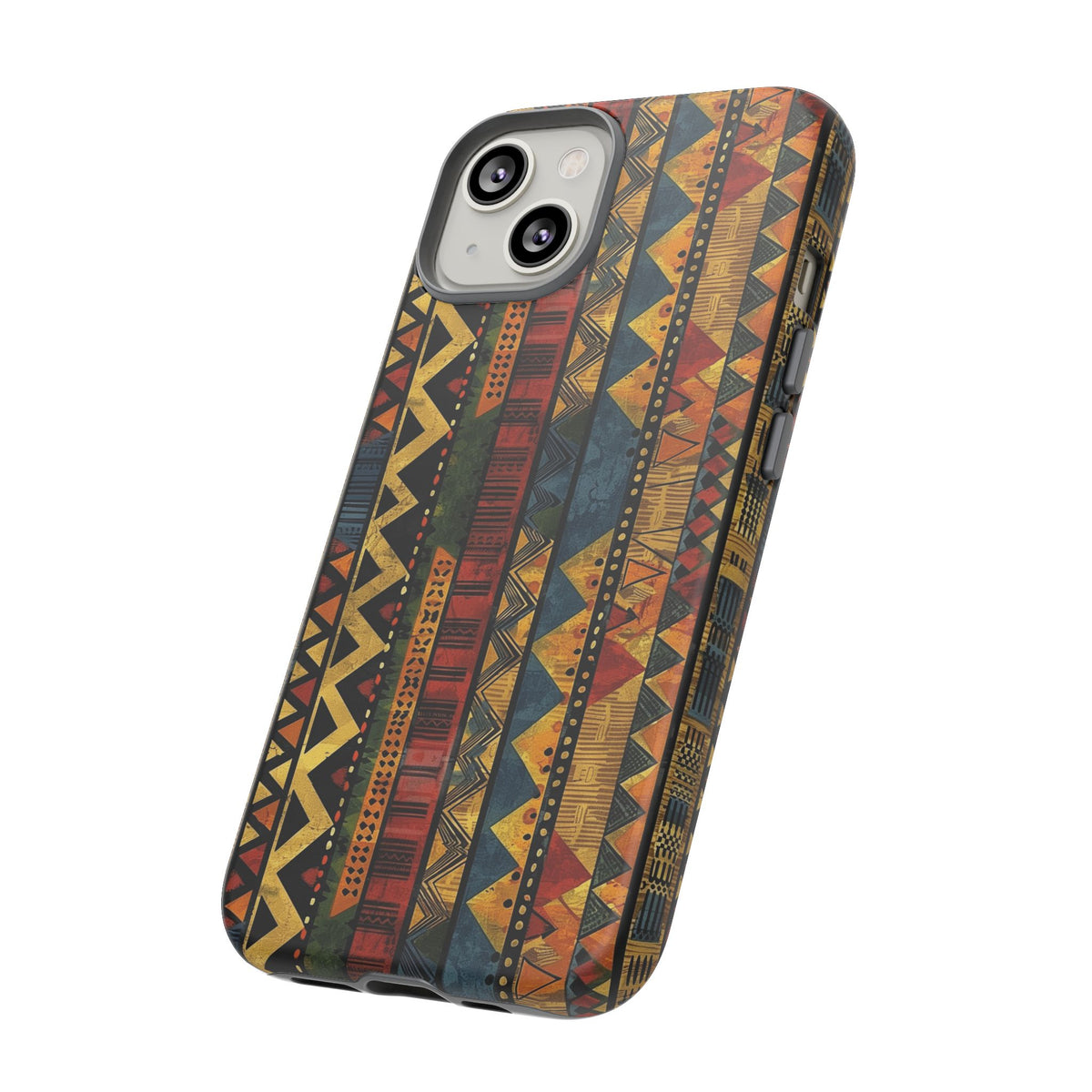 Stylish African Pattern Phone Case – Unique and Vibrant Protection 166