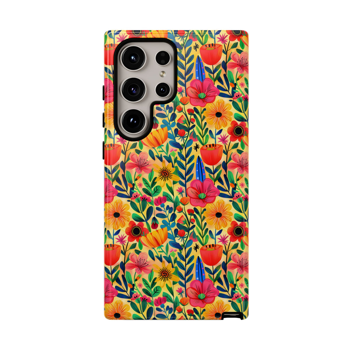 Frida Kahlo's Flower Phone Case – Artistic Elegance for Your Phone 7