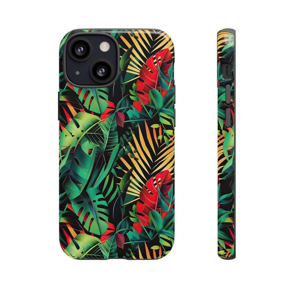 Jungle Collage Phone Case – Vibrant & Durable Nature-Inspired Protection