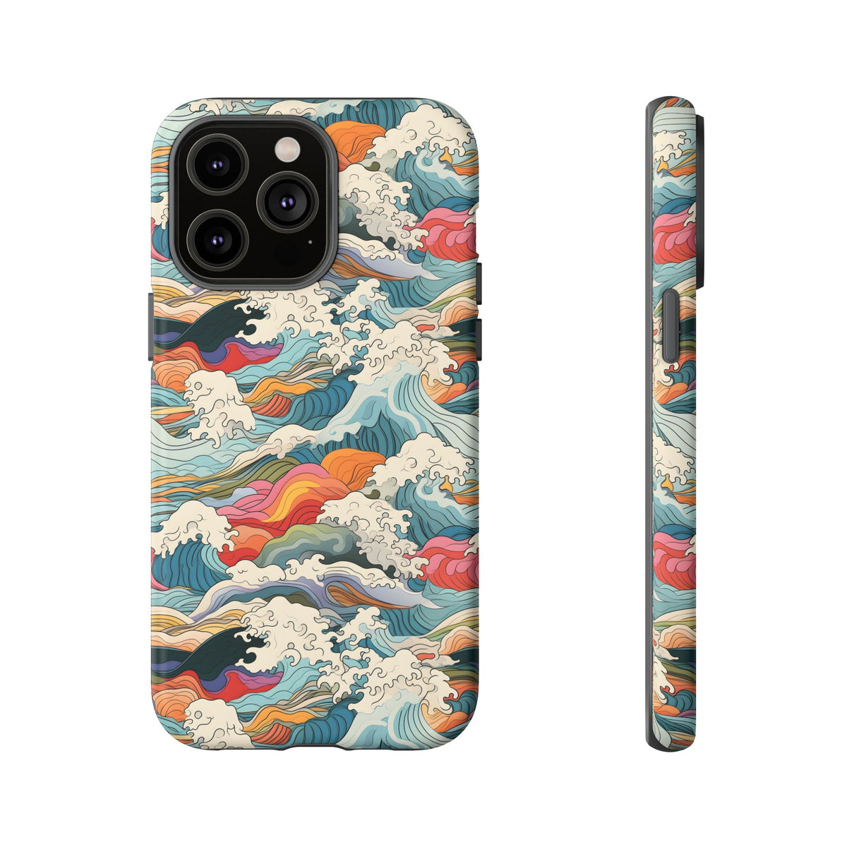 Japanese Waves Phone Case – Embrace Timeless Elegance with Classic Design 2