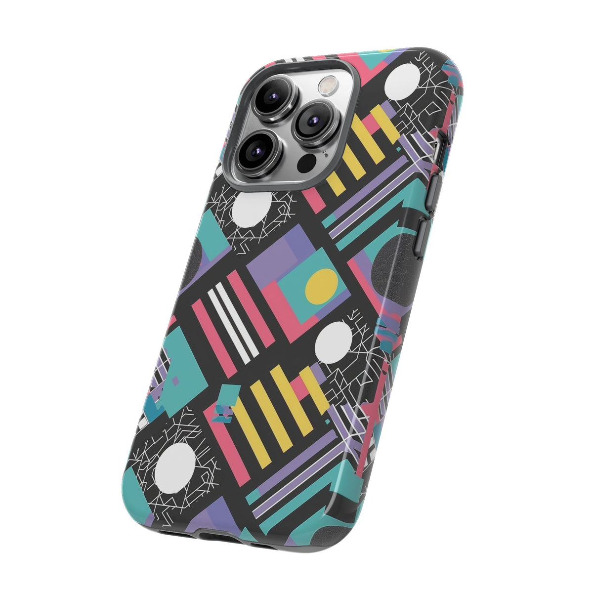 Retro 80s Seamless Phone Case – Vintage Style Meets Modern Protection 142