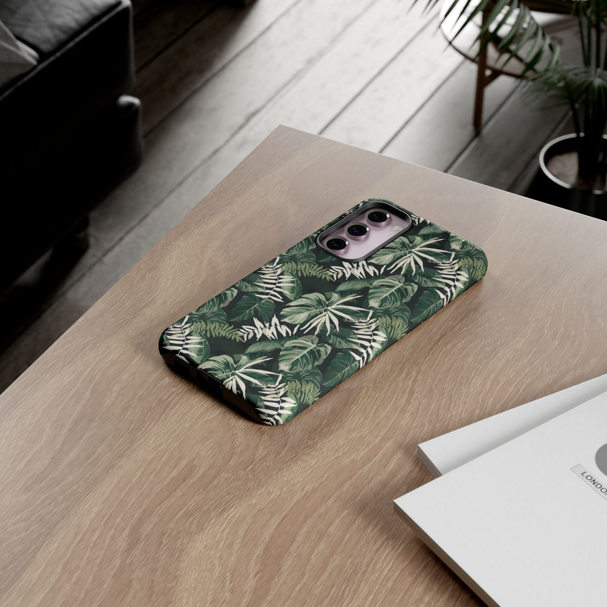 Jungle Pattern Phone Case – Exotic & Lush Design for Your Phone 351