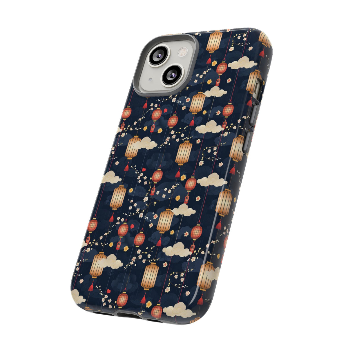 Japanese Pattern Phone Case – Elegant & Timeless Design for Your Phone 470