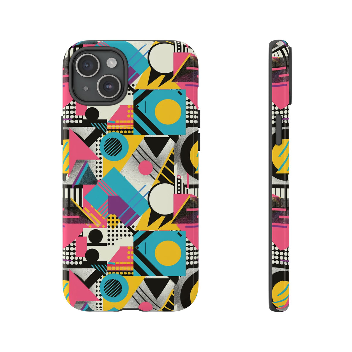 Retro 80s Seamless Phone Case – Vintage Style Meets Modern Protection 156