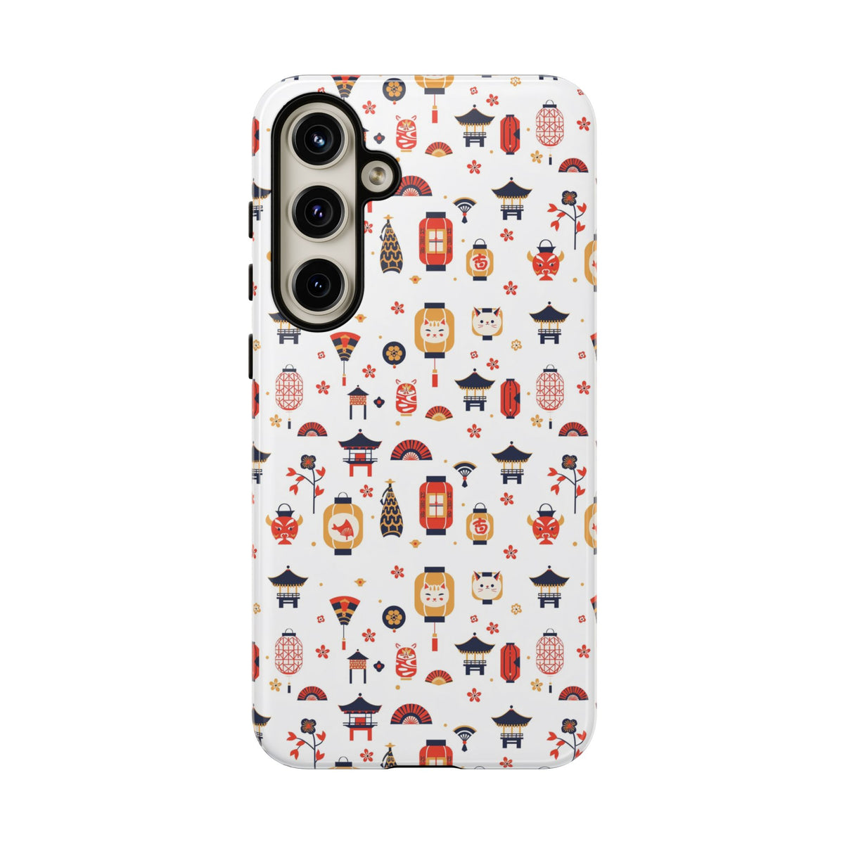 Japanese Pattern Phone Case – Elegant & Timeless Design for Your Phone 121