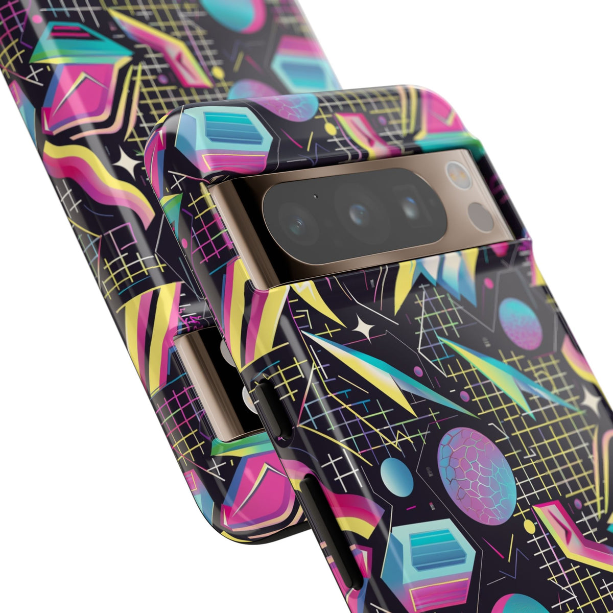 Retro 80s Seamless Phone Case – Vintage Style Meets Modern Protection 086