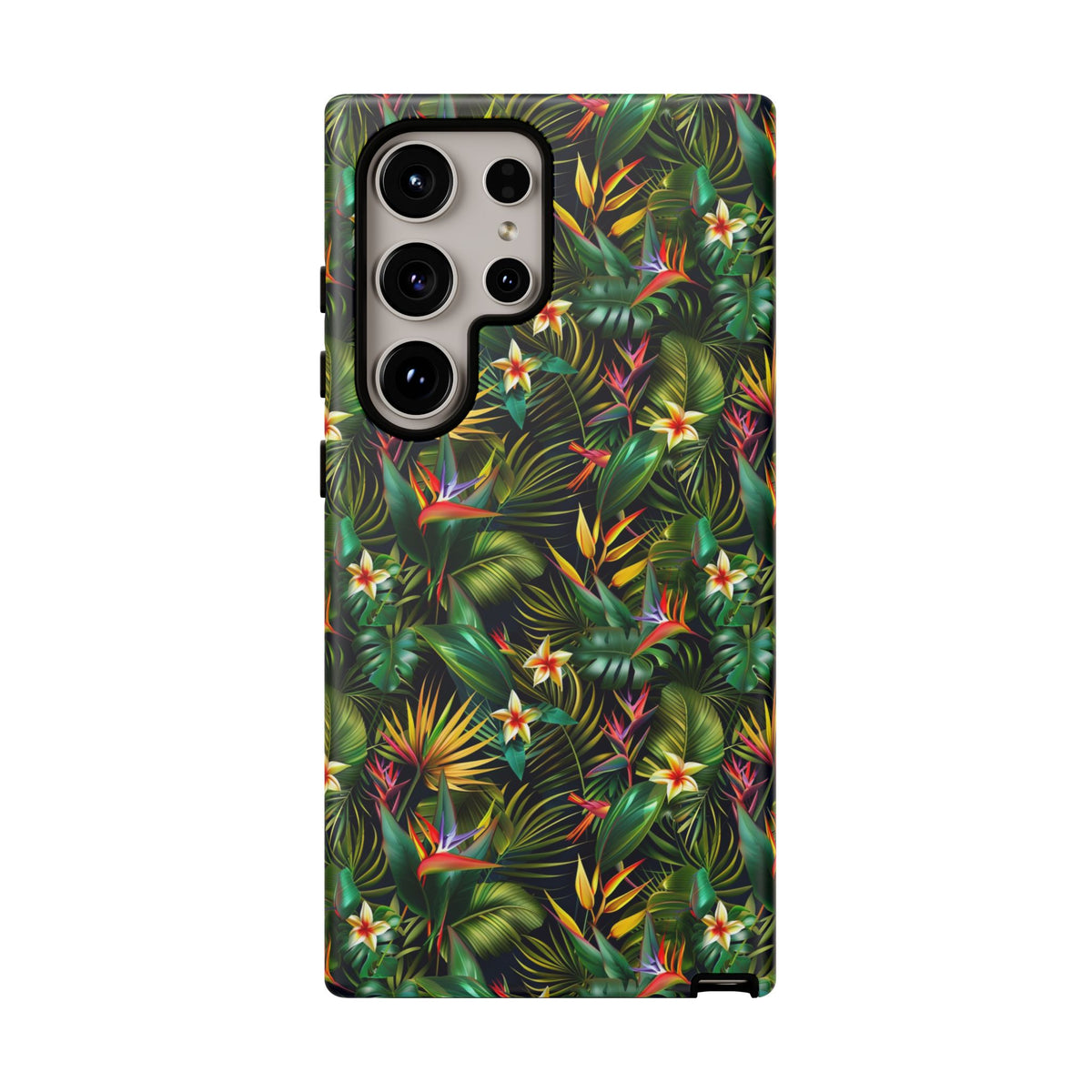 Jungle Pattern Phone Case – Exotic & Lush Design for Your Phone 348