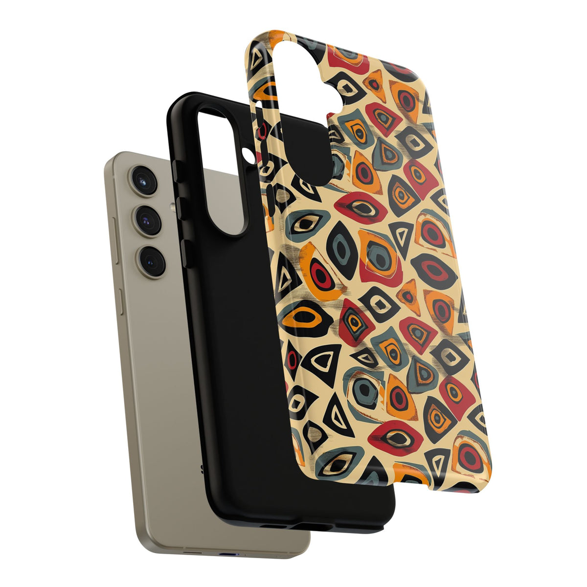 Stylish African Pattern Phone Case – Unique and Vibrant Protection 167