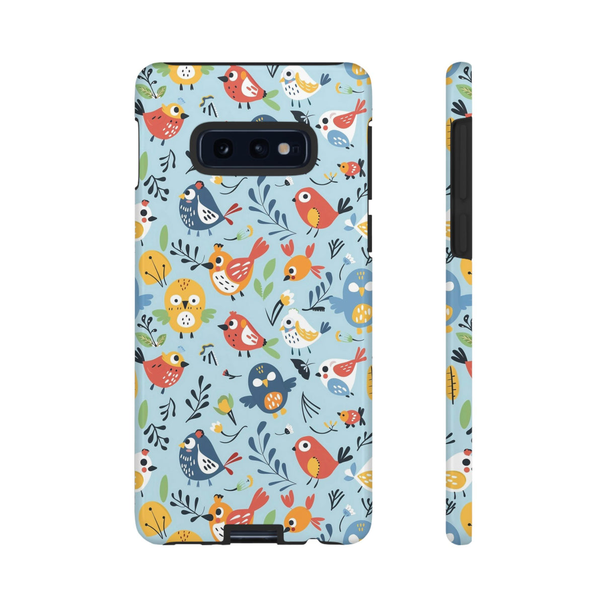 Birds Seamless Pattern Phone Case – Elegant and Timeless Avian Design 7