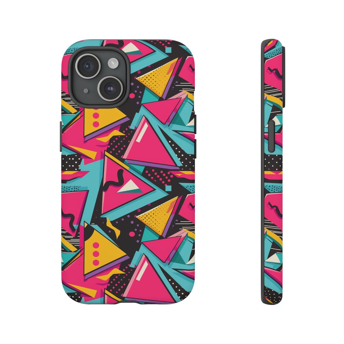 Retro 80s Seamless Phone Case – Vintage Style Meets Modern Protection 098