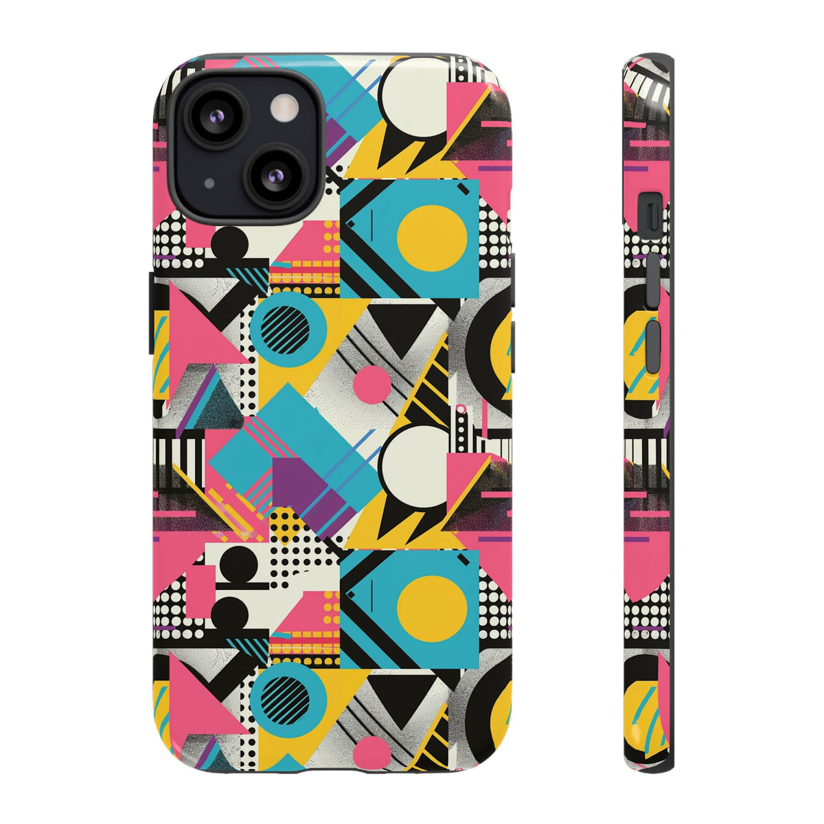 Retro 80s Seamless Phone Case – Vintage Style Meets Modern Protection 156