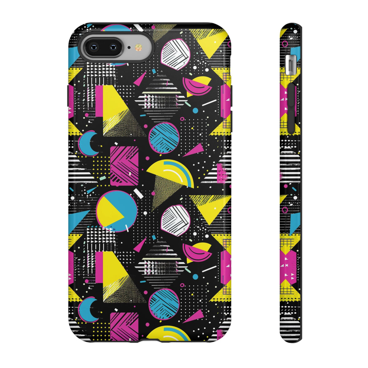 Retro 80s Seamless Phone Case – Vintage Style Meets Modern Protection 206