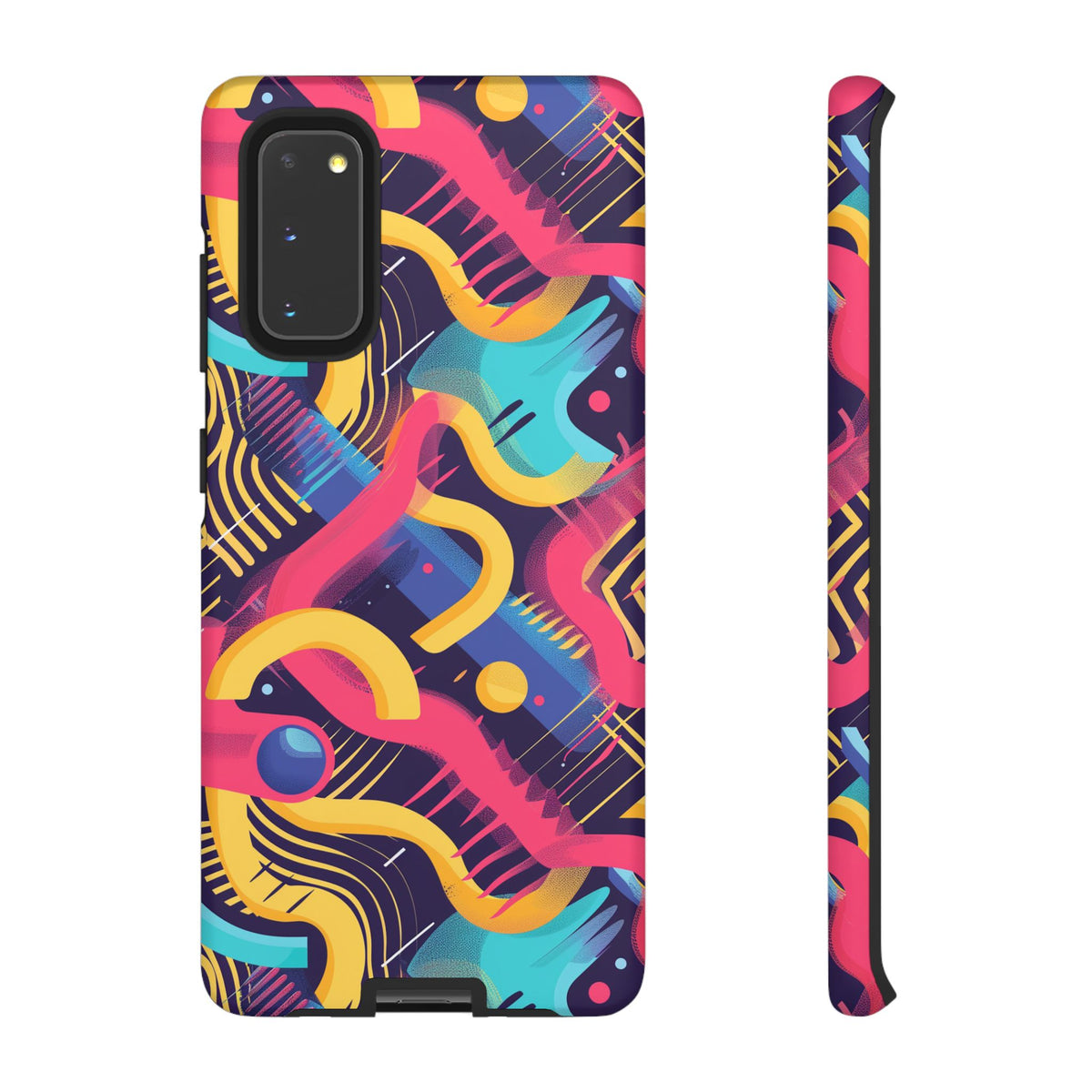 Retro 80s Seamless Phone Case – Vintage Style Meets Modern Protection 2