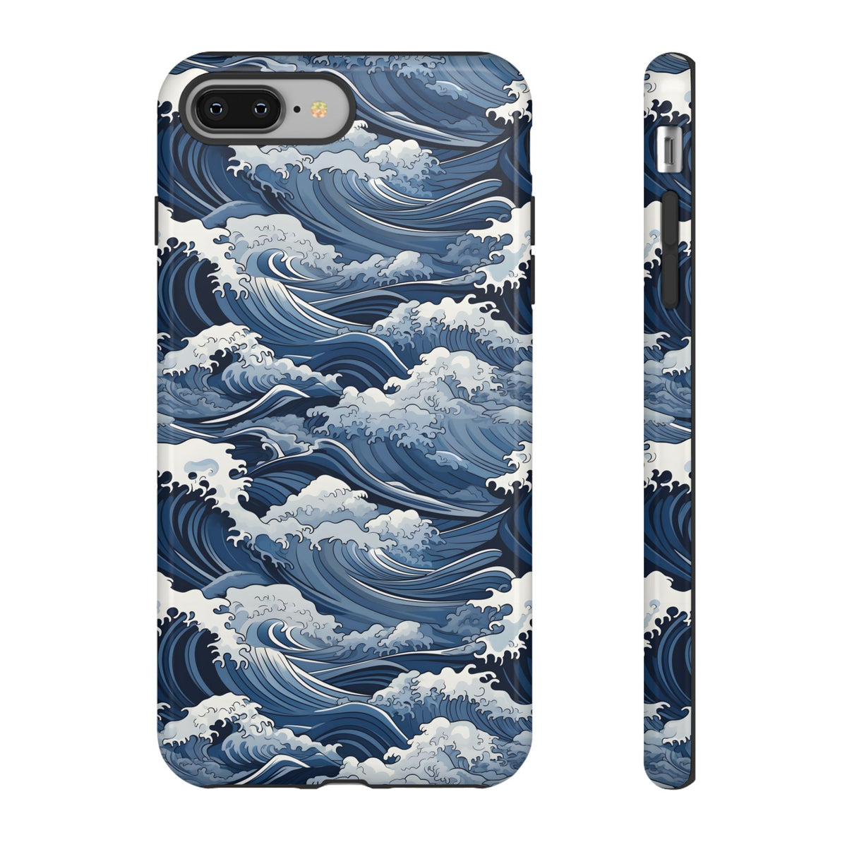 Japanese Waves Phone Case – Embrace Timeless Elegance with Classic Design